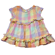 Load image into Gallery viewer, Girls KID, crinkle cotton short sleeve top, light marks, FUC, size 1,  