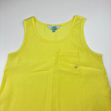Load image into Gallery viewer, Girls Tilii, yellow lightweight sleeveless top, EUC, size 10,  