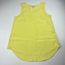 Load image into Gallery viewer, Girls Tilii, yellow lightweight sleeveless top, EUC, size 10,  