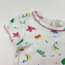Load image into Gallery viewer, Girls Target, soft feel cotton bodysuit / romper, GUC, size 000,  