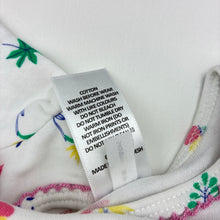 Load image into Gallery viewer, Girls Target, soft feel cotton bodysuit / romper, GUC, size 000,  