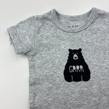 Load image into Gallery viewer, Boys Cotton On, cotton bodysuit / romper, bear, EUC, size 0000,  