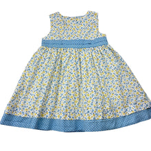 Load image into Gallery viewer, Girls Carters, lined floral cotton dress, FUC, size 00, L: 40cm