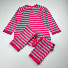 Load image into Gallery viewer, Girls Bonds, striped stretchy romper, EUC, size 1,  