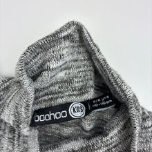 Load image into Gallery viewer, Girls Boohoo Kids, lightweight knit asymmetrical sweater / top, GUC, size 5-6,  