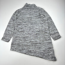 Load image into Gallery viewer, Girls Boohoo Kids, lightweight knit asymmetrical sweater / top, GUC, size 5-6,  