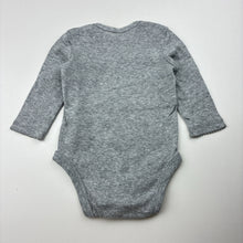 Load image into Gallery viewer, Girls Carters, grey marle cotton bodysuit / romper, GUC, size 3 months,  