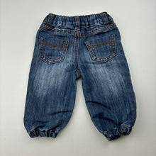 Load image into Gallery viewer, Unisex Sprout, lightweight denim pants, adjustable, FUC, size 00,  