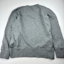 Load image into Gallery viewer, Unisex Champion, Authentic grey marle cotton sweater / jumper, armpit to armpit: 45cm, shoulder to cuff: 49cm, GUC, size 9-10,  