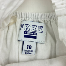 Load image into Gallery viewer, Girls Cotton On, lined lightweight cotton dress, light marks lower front, FUC, size 10, L: 70cm