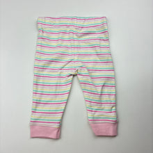 Load image into Gallery viewer, Girls Tiny Little Wonders, soft cotton leggings / bottoms, EUC, size 000,  