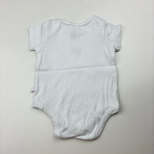 Load image into Gallery viewer, Girls Target, white cotton bodysuit / romper, girl, FUC, size 0000,  