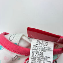 Load image into Gallery viewer, Girls Sprout, stretchy bodysuit / romper, owls, GUC, size 00,  
