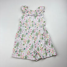 Load image into Gallery viewer, Girls Kyle &amp; Deena, soft feel floral summer romper, EUC, size 00,  