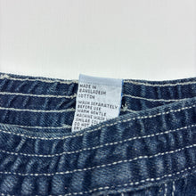 Load image into Gallery viewer, Boys H&amp;T, dark denim pants, elasticated, Inside leg: 38cm, EUC, size 3,  