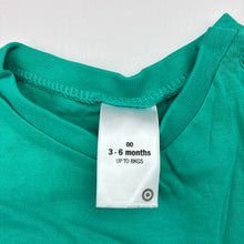 Load image into Gallery viewer, Boys Target, green cotton t-shirt / top, skateboard, EUC, size 00,  