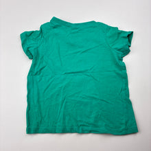 Load image into Gallery viewer, Boys Target, green cotton t-shirt / top, skateboard, EUC, size 00,  