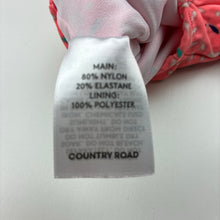 Load image into Gallery viewer, Girls Country Road, floral swim shorts / bottoms, GUC, size 0,  