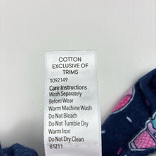 Load image into Gallery viewer, Girls Brilliant Basics, flannel cotton pyjama top, EUC, size 1,  