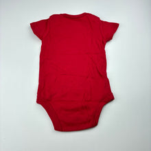 Load image into Gallery viewer, Boys red, bodysuit / romper, GUC, size 0,  