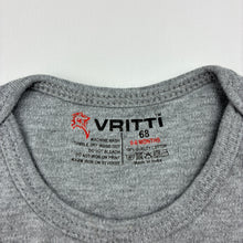 Load image into Gallery viewer, Boys VRITTI, soft cotton bodysuit / romper, Amsterdam, GUC, size 00,  