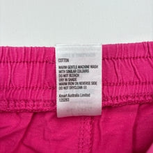 Load image into Gallery viewer, Girls Tiny Little Wonders, pink soft cotton shorts,elasticated, EUC, size 0,  