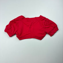Load image into Gallery viewer, Girls Ladybird, red cotton shrug cardigan, EUC, size 0,  