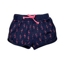 Load image into Gallery viewer, Girls Target, navy soft cotton shorts,elasticated, GUC, size 00,  