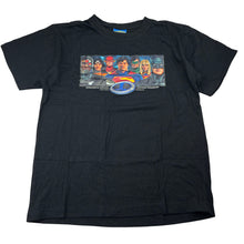 Load image into Gallery viewer, Boys Movie World, Justice League Alien Invasion t-shirt / top, GUC, size 12,  