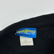Load image into Gallery viewer, Boys Movie World, Justice League Alien Invasion t-shirt / top, GUC, size 12,  