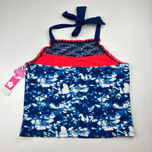 Load image into Gallery viewer, Girls Limited Too, halter-neck swim top, UPF 50+, NEW, size 14-16,  