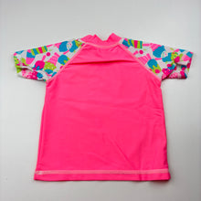 Load image into Gallery viewer, Girls Baby Berry, short sleeve rashie / swim top, GUC, size 00,  