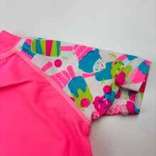 Load image into Gallery viewer, Girls Baby Berry, short sleeve rashie / swim top, GUC, size 00,  