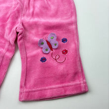 Load image into Gallery viewer, Girls Target, pink velour pants / bottoms, GUC, size 000,  