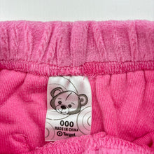 Load image into Gallery viewer, Girls Target, pink velour pants / bottoms, GUC, size 000,  