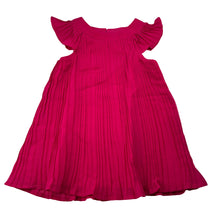 Load image into Gallery viewer, Girls H&amp;T, pink lightweight pleated party dress, GUC, size 2, L: 45cm