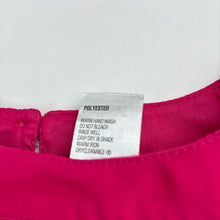 Load image into Gallery viewer, Girls H&amp;T, pink lightweight pleated party dress, GUC, size 2, L: 45cm