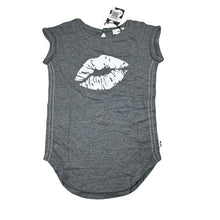 Load image into Gallery viewer, Girls Chi Khi, super soft bamboo blend hipster dress, NEW, size 1-2, L: 44cm front middle