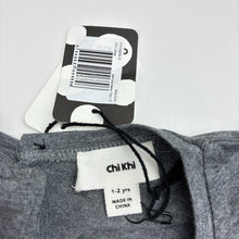Load image into Gallery viewer, Girls Chi Khi, super soft bamboo blend hipster dress, NEW, size 1-2, L: 44cm front middle