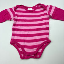 Load image into Gallery viewer, Girls Target, pink cotton bodysuit / romper, GUC, size 000,  