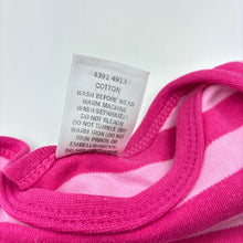 Load image into Gallery viewer, Girls Target, pink cotton bodysuit / romper, GUC, size 000,  
