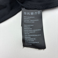 Load image into Gallery viewer, Girls Bardot Junior, dual layer black / metallic silver top, EUC, size 1,  