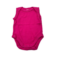 Load image into Gallery viewer, Girls Baby Berry, pink cotton singletsuit / romper, GUC, size 0000,  