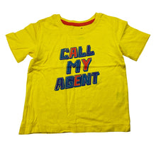 Load image into Gallery viewer, Boys Tilt, yellow cotton t-shirt / top, EUC, size 1,  