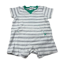 Load image into Gallery viewer, Boys Offspring, striped cotton romper, FUC, size 6 months,  