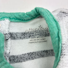 Load image into Gallery viewer, Boys Offspring, striped cotton romper, FUC, size 6 months,  