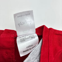 Load image into Gallery viewer, Boys Dymples, red cotton t-shirt / top,football, EUC, size 00,  