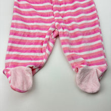 Load image into Gallery viewer, Girls My Kid, soft feel velour footed leggings / bottoms, EUC, size 0000,  