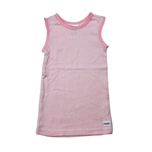 Load image into Gallery viewer, Girls Target, pink stripe cotton singlet top, EUC, size 000,  