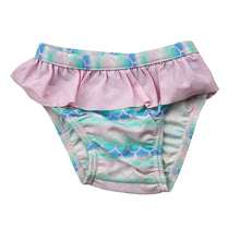 Load image into Gallery viewer, Girls Target, ruffle swim bottoms, EUC, size 00,  